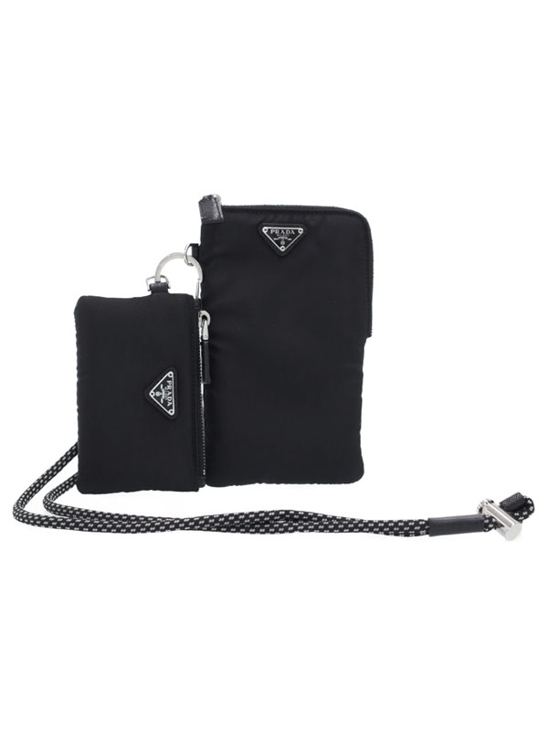 PRADA】プラダ『ストラップ ナイロン ポーチ』2TT091 メンズ