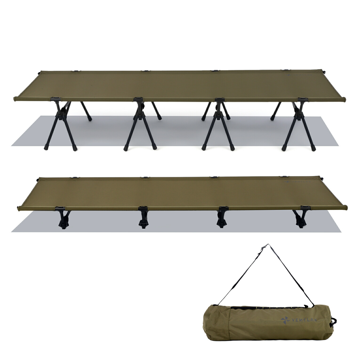 楽天市場】【公式】VENTLAX ヴェントラクス 2WAY ADJUSTABLE COT WIDE