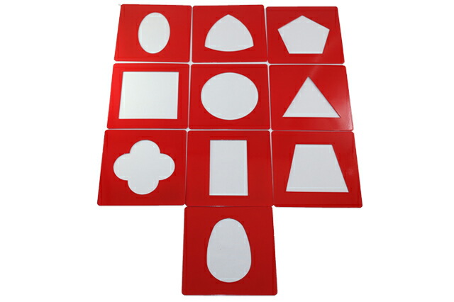 楽天市場】モンテッソーリ メタルインセッツ ♪スムーズに楽しく図形を