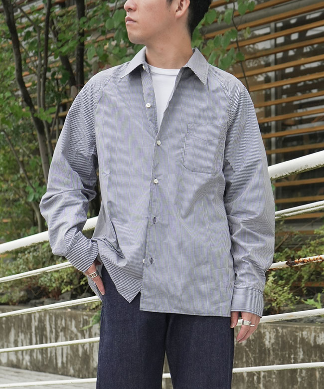 S-037]SUNNY ELEMENT(サニーエレメント) Valley Shirt Gingham Check