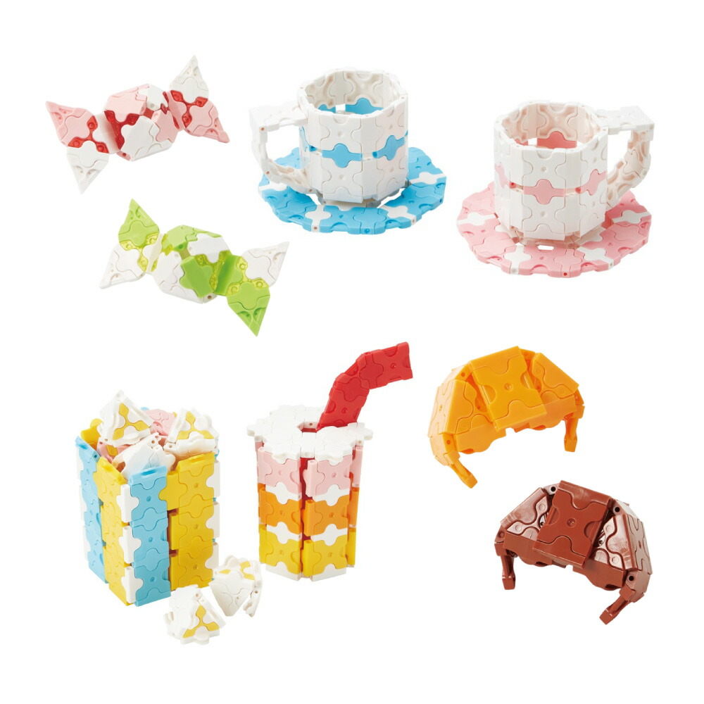 楽天市場】LaQ スイートコレクション スイーツパーティ プラスチック