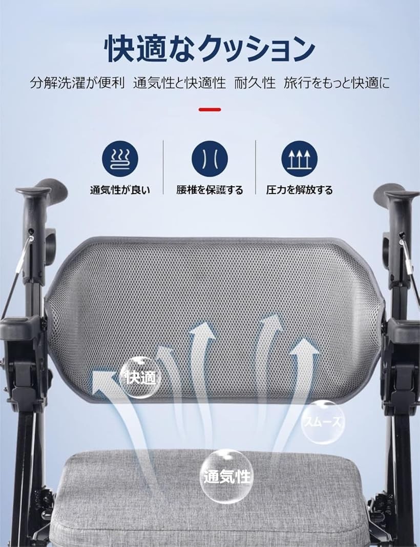 楽天市場】【楽天ランキング1位入賞】歩行器 四輪歩行車 シルバーカー