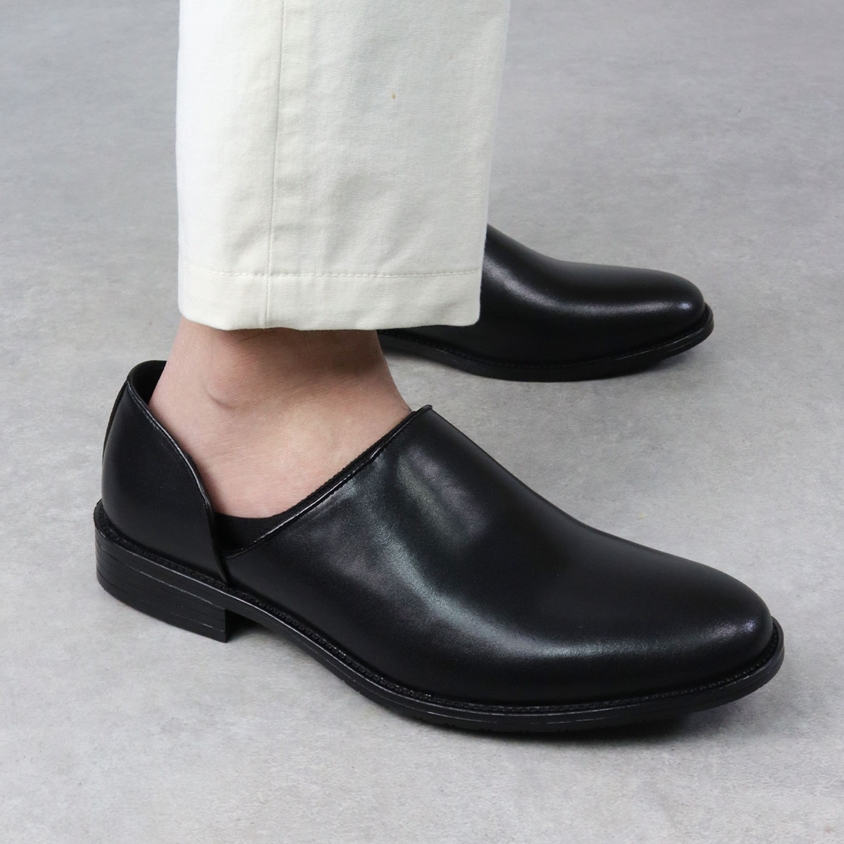 楽天市場】ビジネスシューズ スリッポン ドクターシューズ 本革 革靴