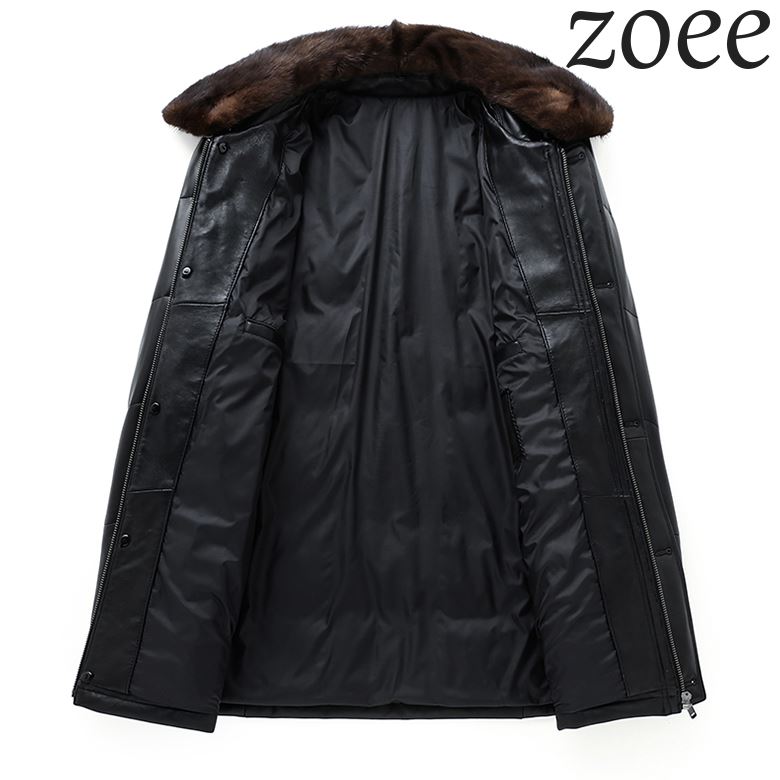 楽天市場】レザージャケット ダウンジャケット 革ジャン メンズ