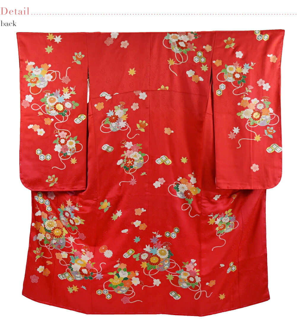 楽天市場】＼スーパーセール／ 七五三 着物 7歳 袷用 日本製 逸品 正絹