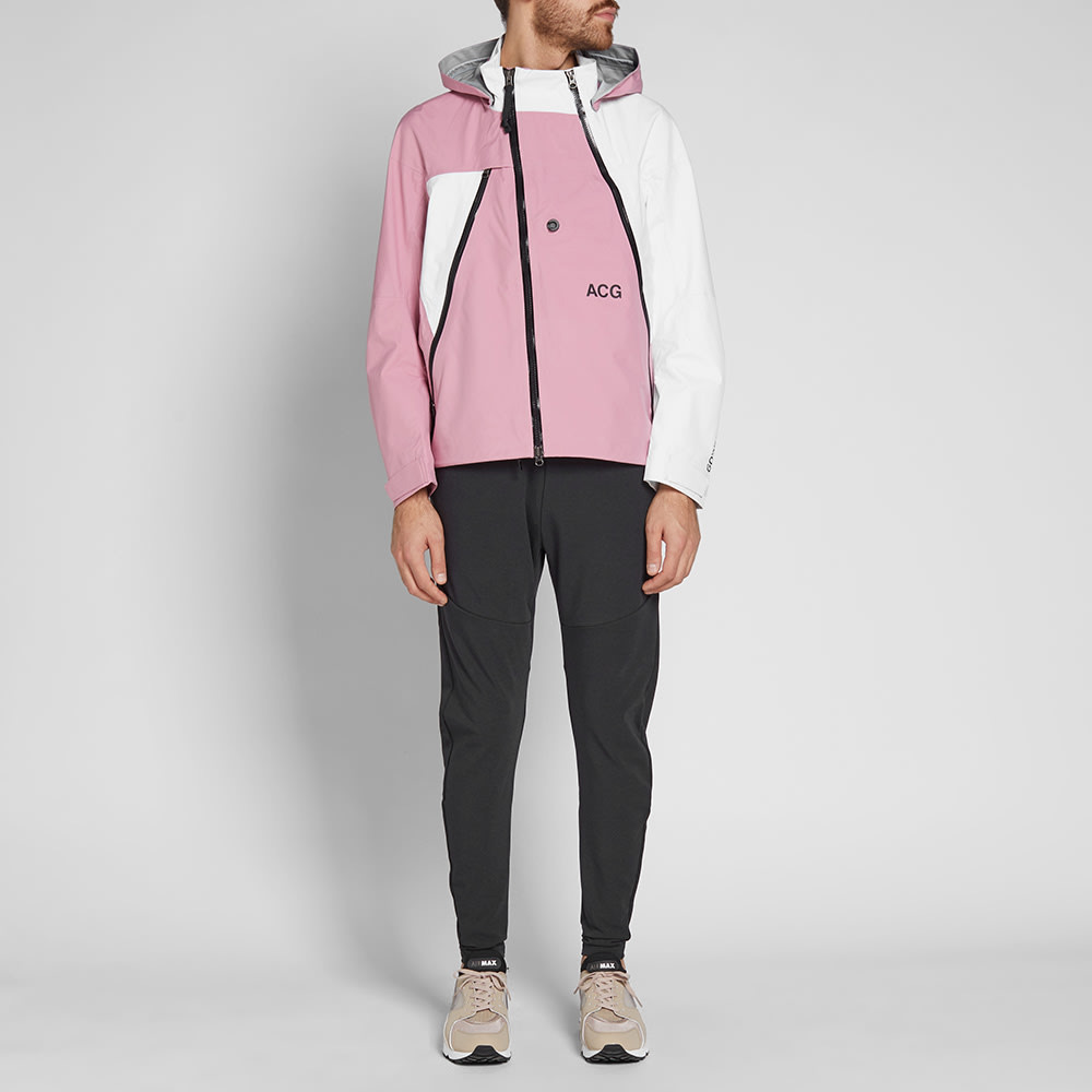Nike ACG NikeLab White/Pink ACG Deploy GORE-TEX® Jacket (2018