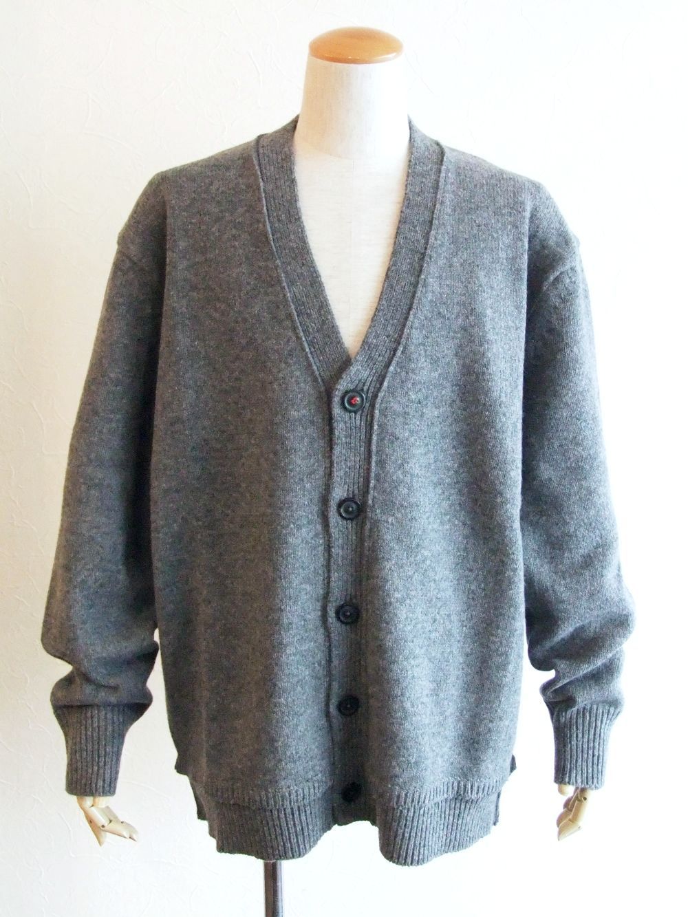 Maison Margiela - MAISON MARGIELA エルボーパッチ カーディガン