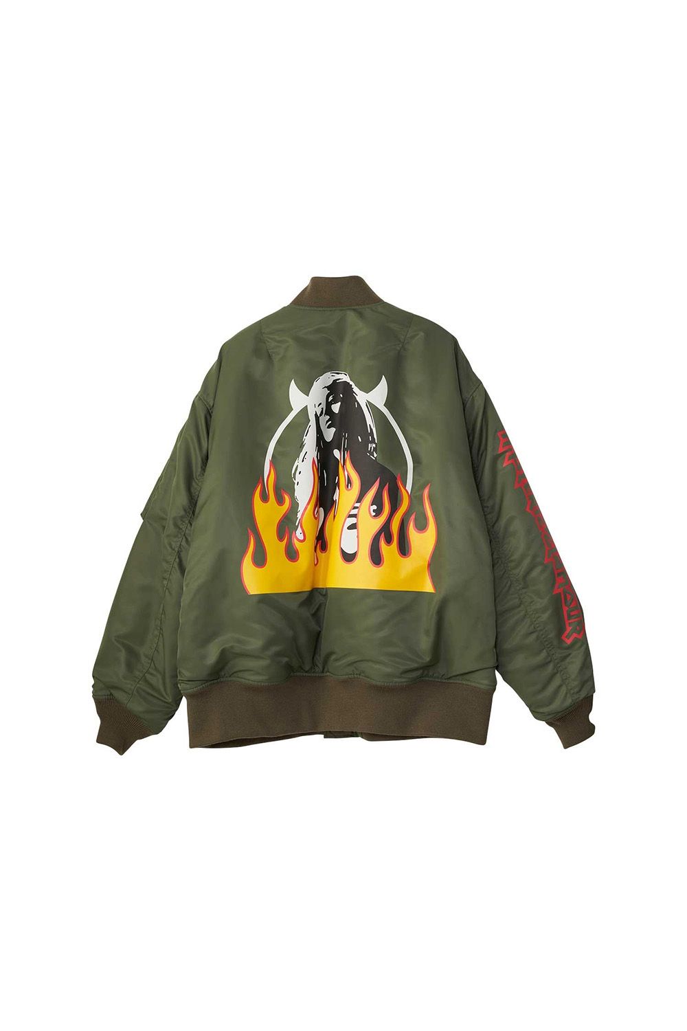 HYSTERIC GLAMOUR - [ラスト1点] DEVILS RACING MA-1 / ブラック | Tempt