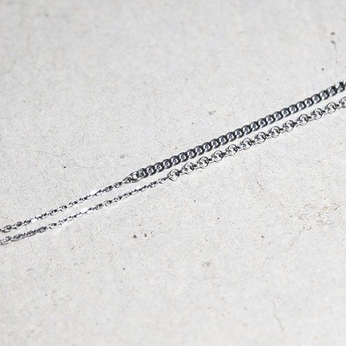 gunda - ”ロングタイプ” ステルスネックレス / シルバー / LONG