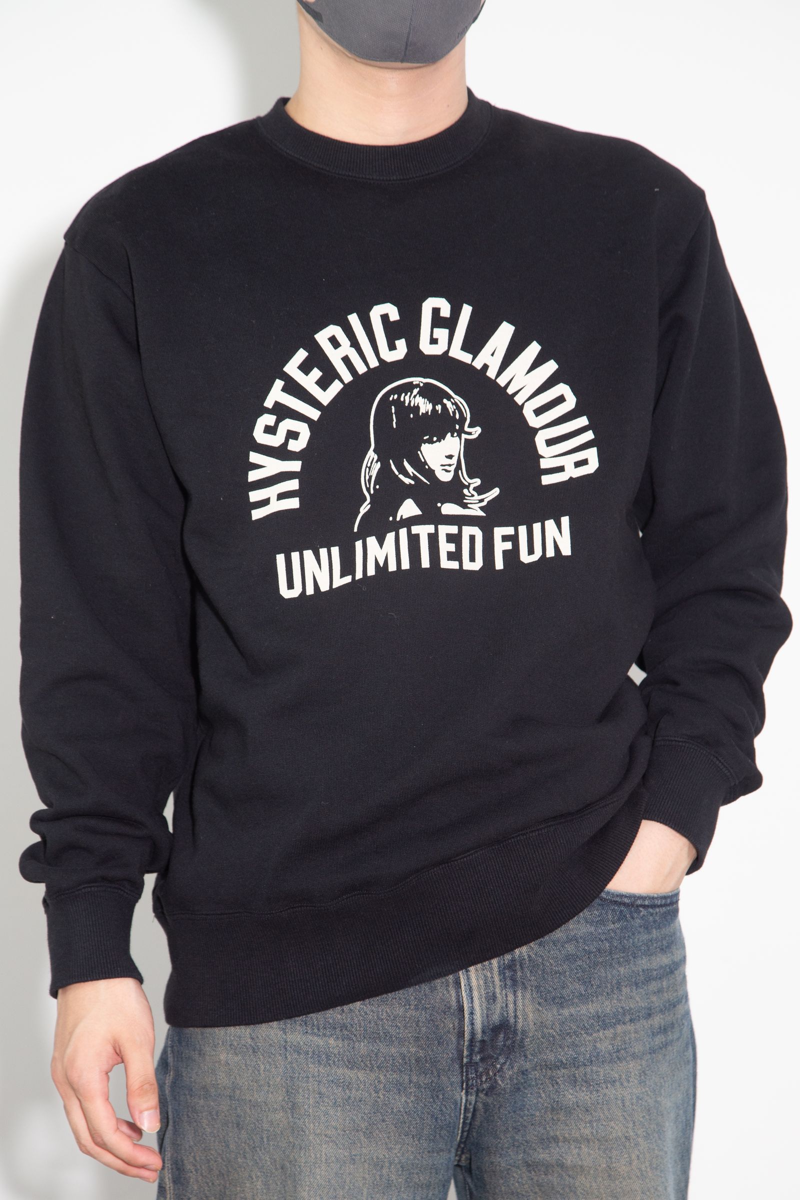 HYSTERIC GLAMOUR - UNLIMITED FUN スウェット / グレー | Tempt
