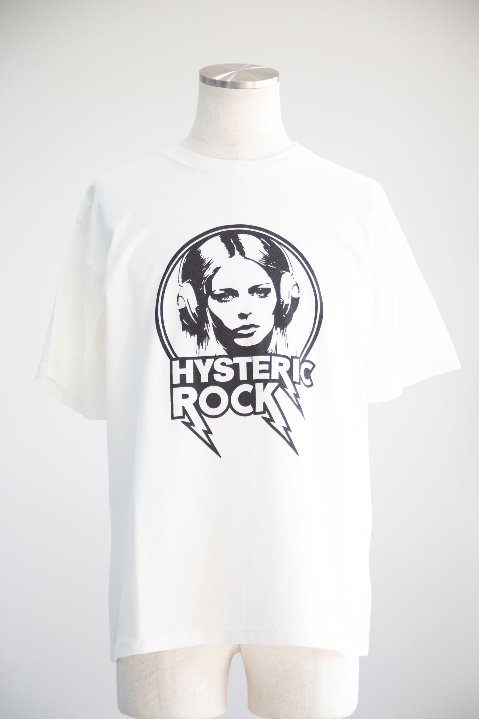 HYSTERIC GLAMOUR - HYSTERIC ROCK Tシャツ / ブラック | Tempt