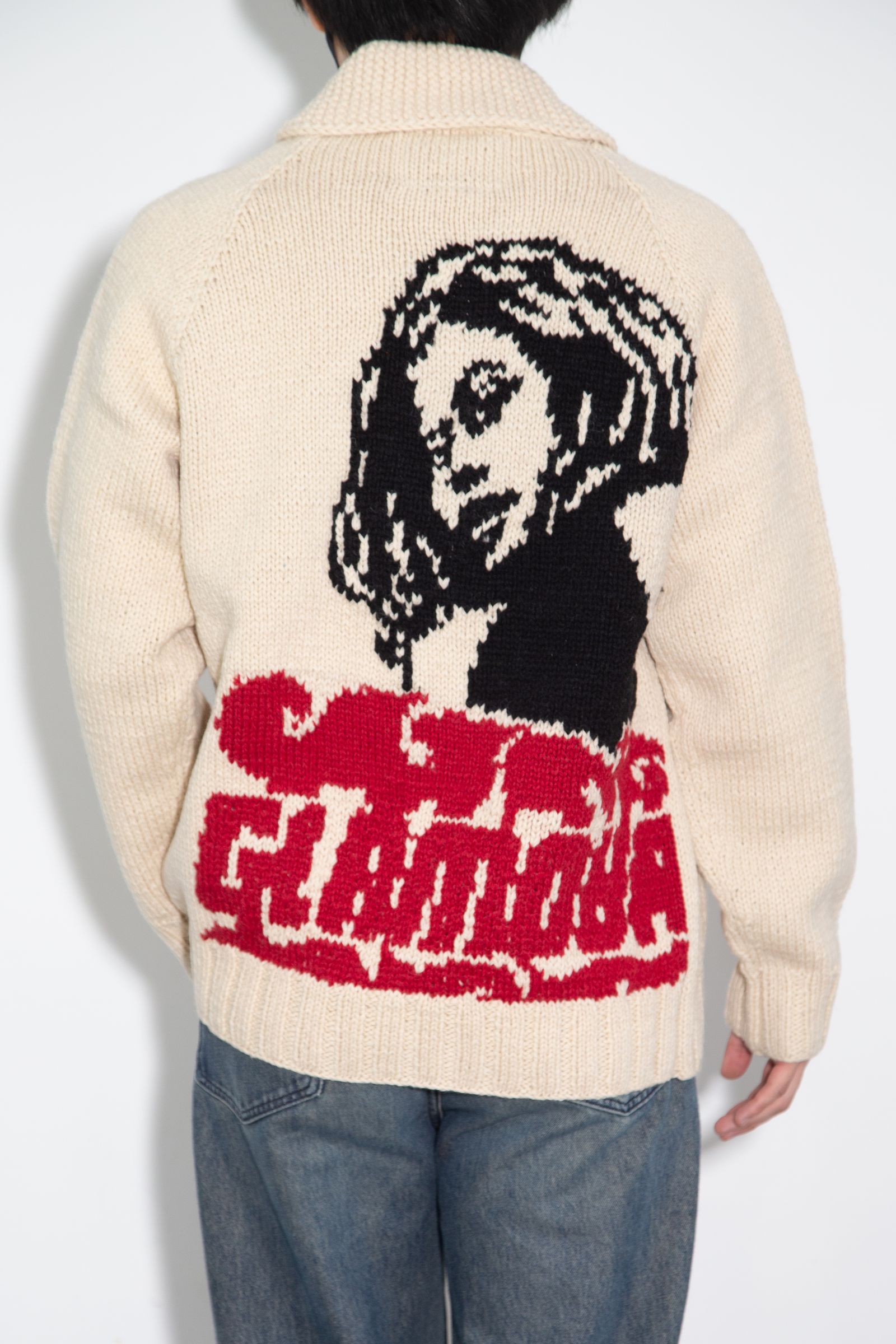 HYSTERIC GLAMOUR - VIXEN GIRL編込 カウチン / ブラック | Tempt