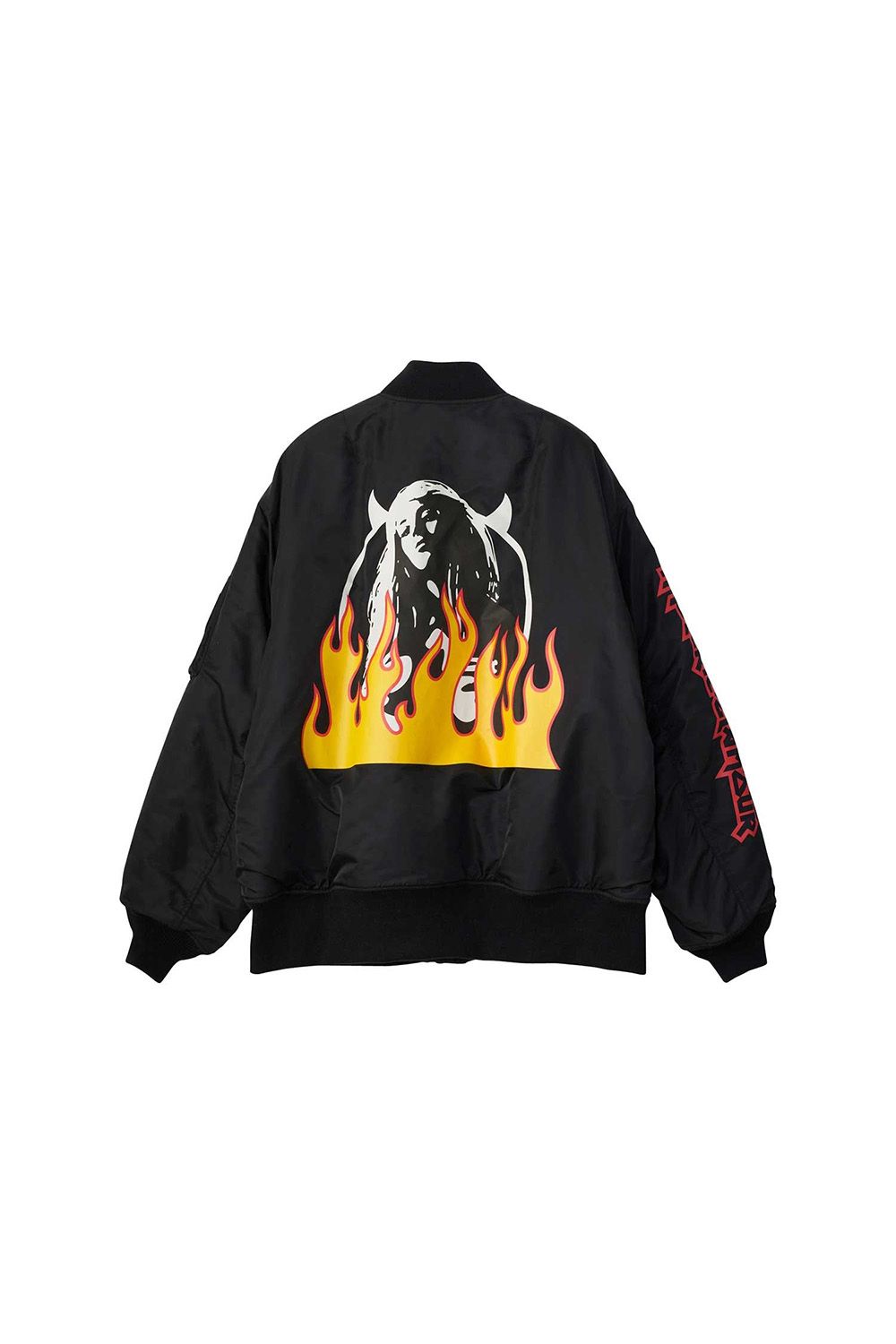 HYSTERIC GLAMOUR - [ラスト1点] DEVILS RACING MA-1 / ブラック | Tempt