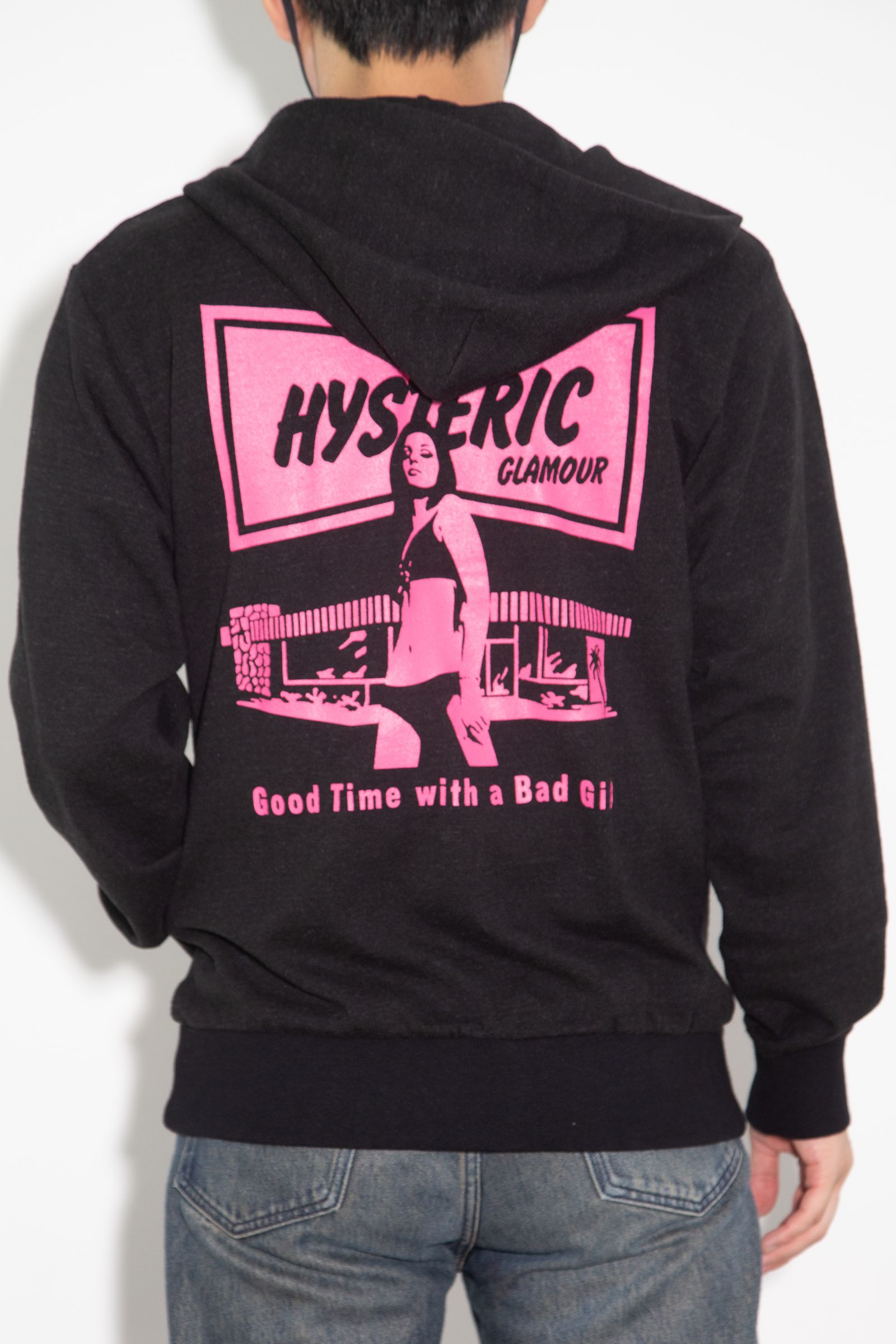 HYSTERIC GLAMOUR - COFFEE SHOP パーカー / ブラック | Tempt