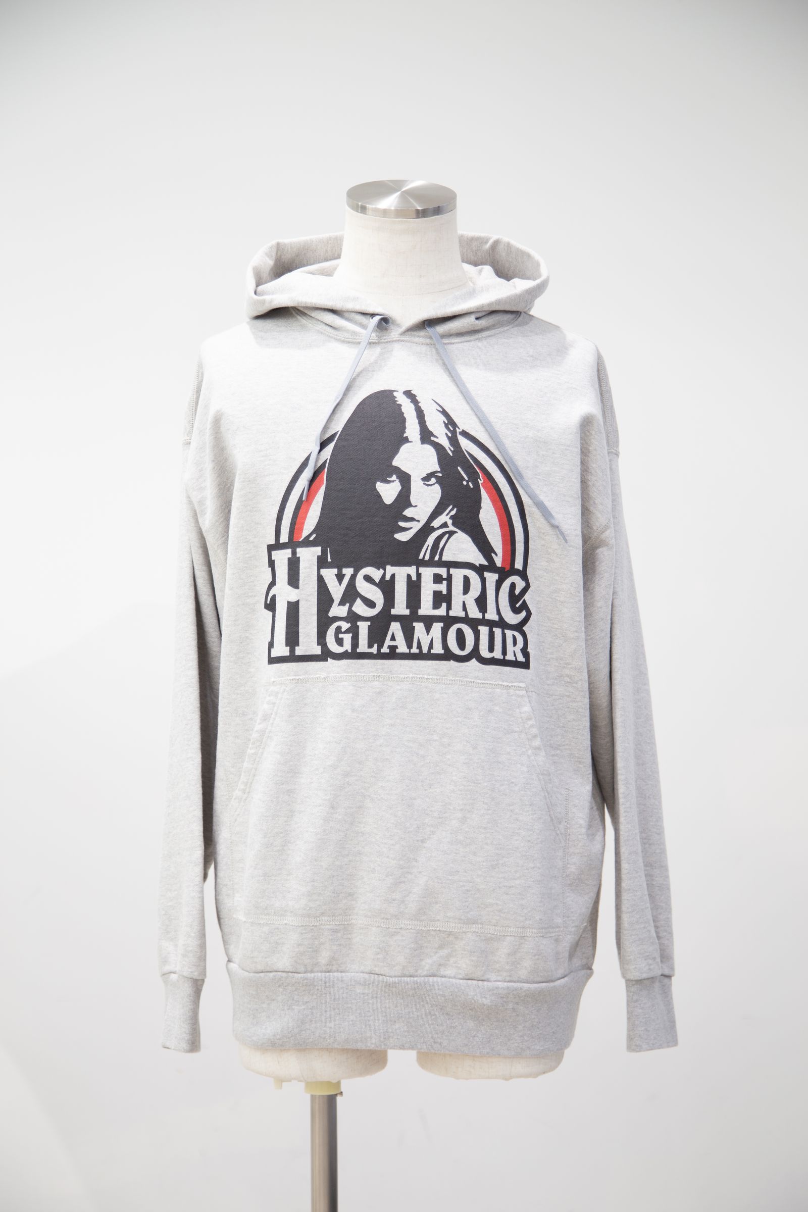 HYSTERIC GLAMOUR - SUNSET NY オーバーサイズパーカー / グレー | Tempt