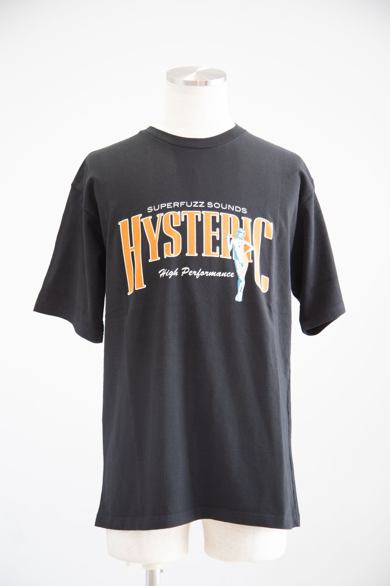 HYSTERIC GLAMOUR - FUZZY LADY Tシャツ / ブラック | Tempt