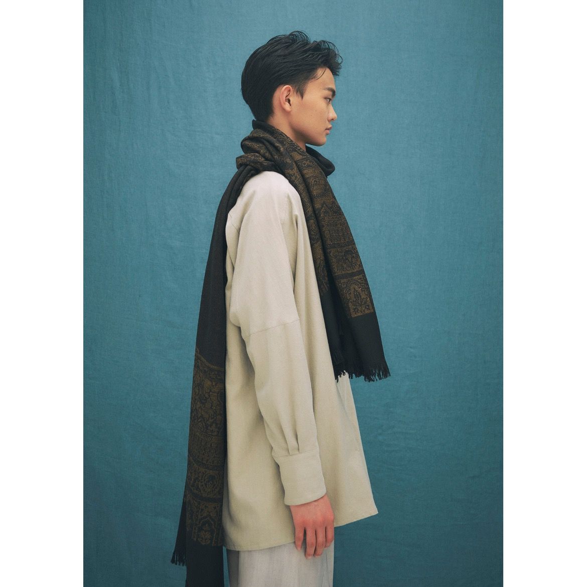 YANTOR - 【残り一点】Tibetan Paisley Jacquard Stole | ACRMTSM