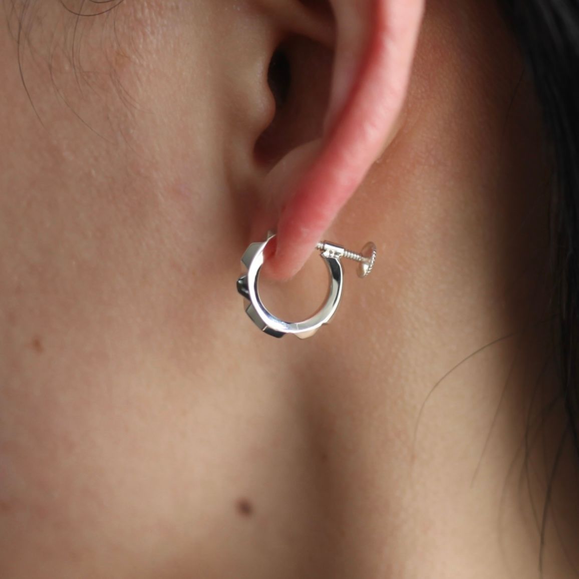 GARNI - 【お取り寄せ注文可能】Clash Hoop Earring_S | ACRMTSM