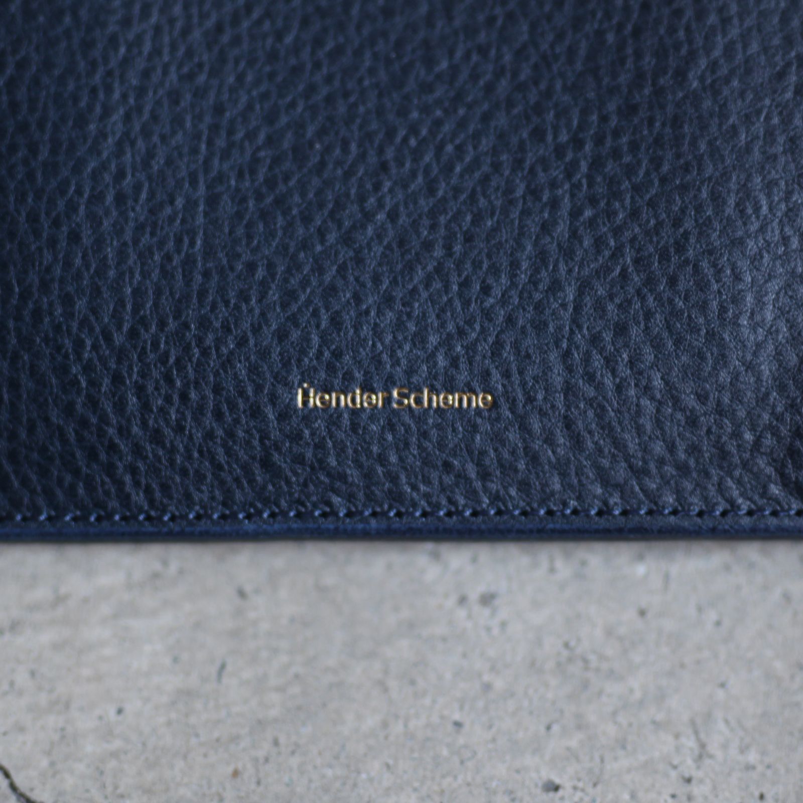 Hender Scheme - 【残り一点】L Zip Purse(NAVY) | ACRMTSM ONLINE STORE