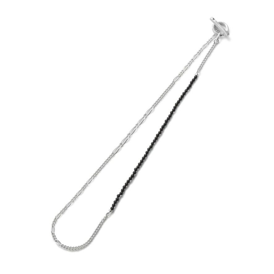 GARNI - 【残り一点】Clash Mix Chain Necklace(BLACK) | ACRMTSM