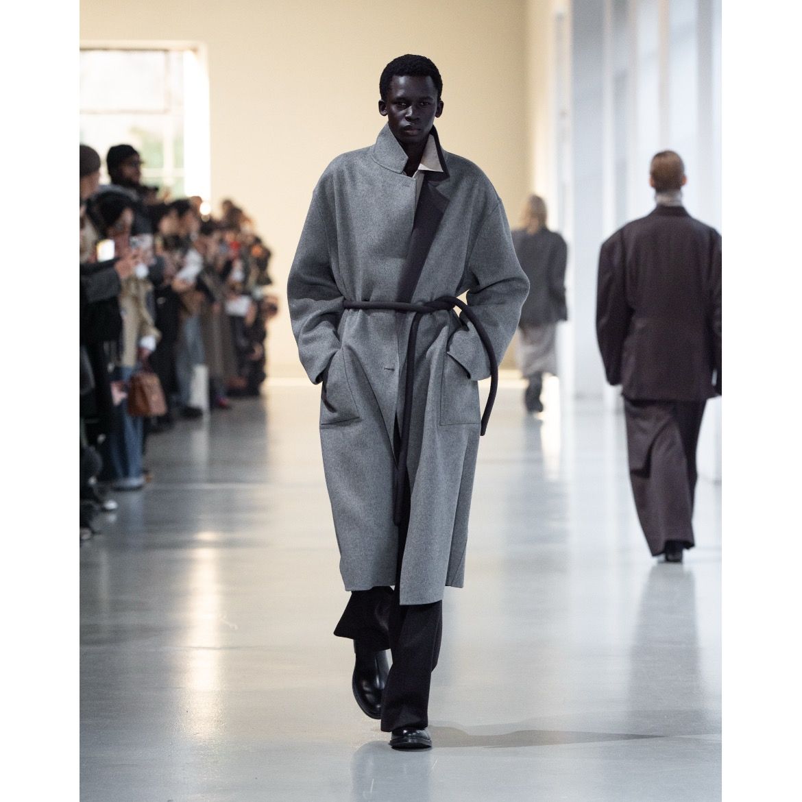 ssstein - 【残り一点】Wool/Cashmere Reversible Notch Lapel Coat