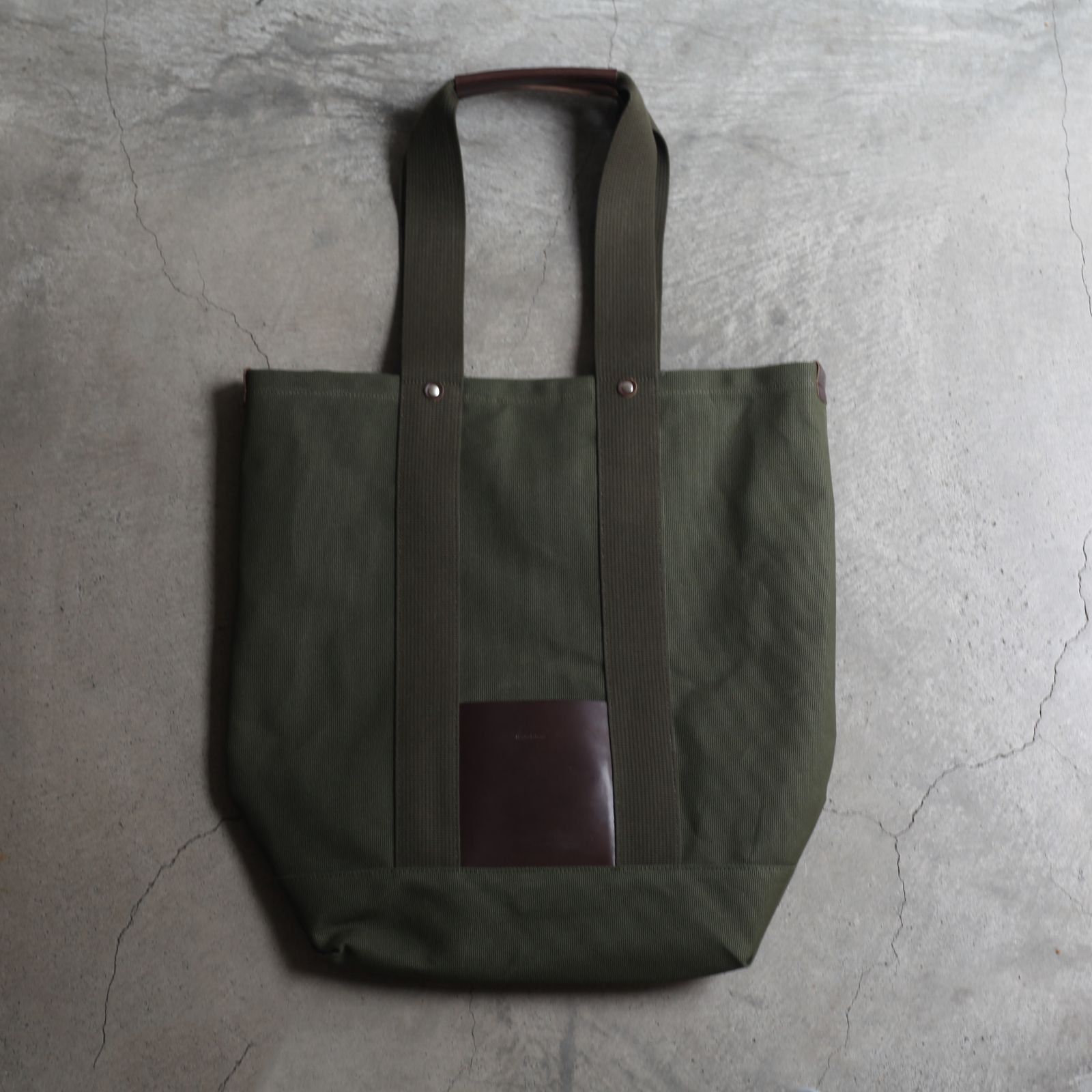 Hender Scheme - 【残り一点】Campus Tote Big(KHAKI GREEN) | ACRMTSM