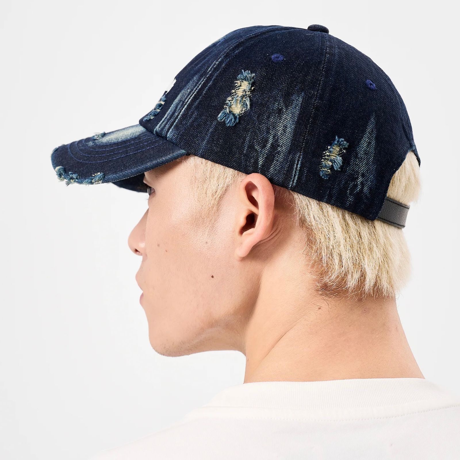 Feng Chen Wang - 【残りわずか】Gradient Tie Dye Denim Cap