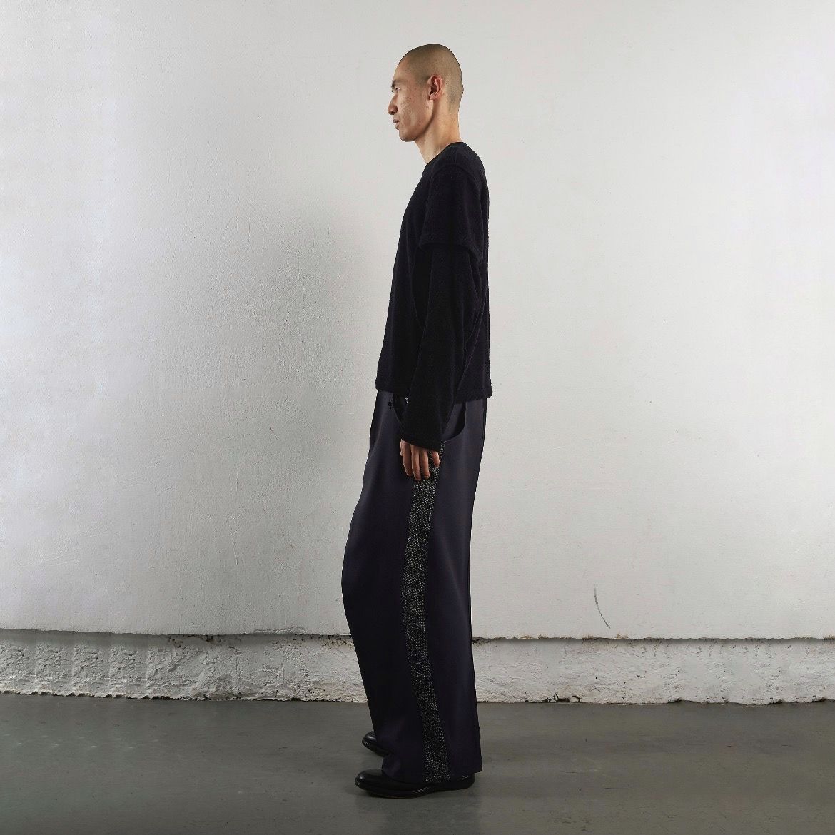 NVRFRGT - 【残りわずか】Terry Double Layer Long Sleeve T-shirt