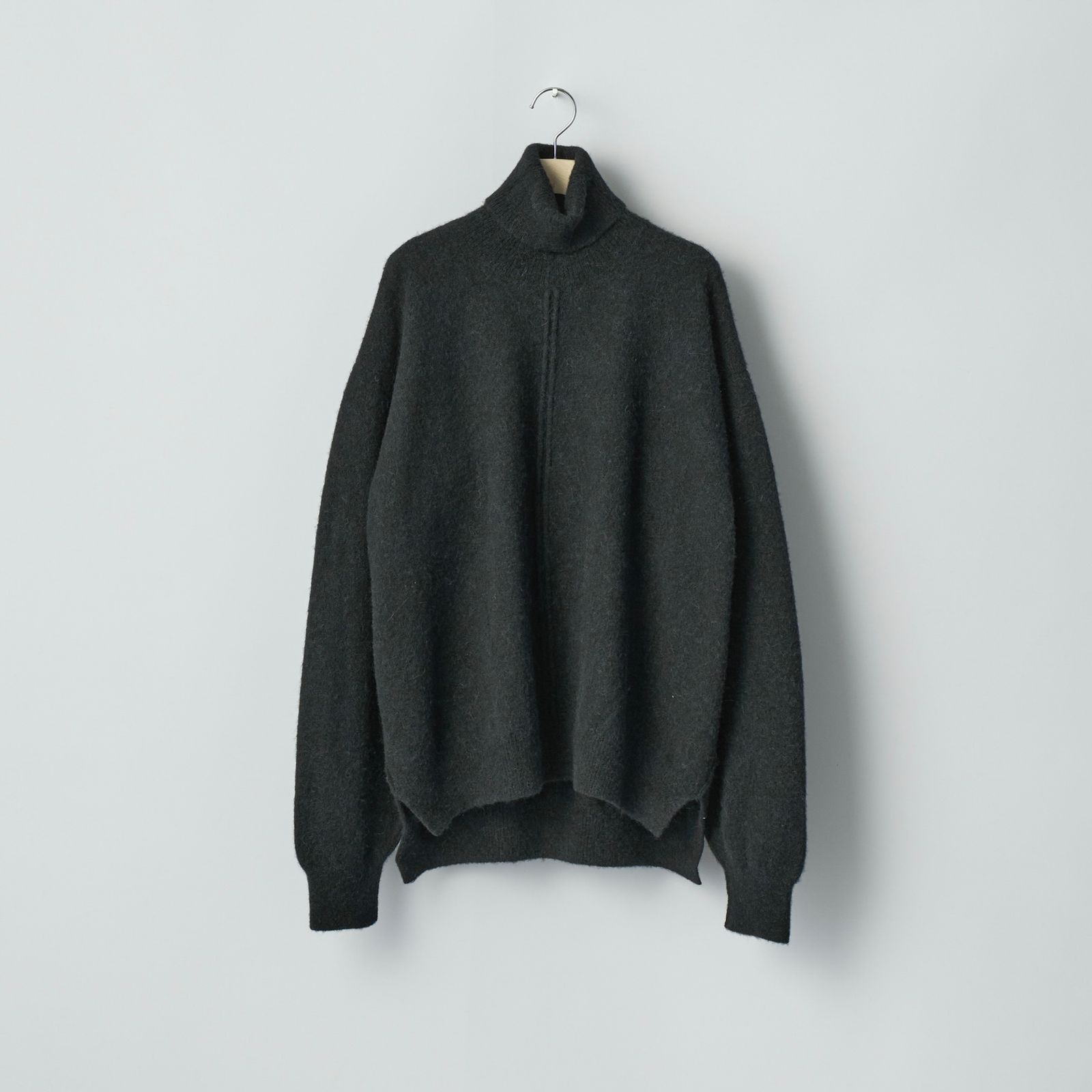 ssstein - 【残り一点】Wool/Alpaca Knit Loose Turtle Neck PO