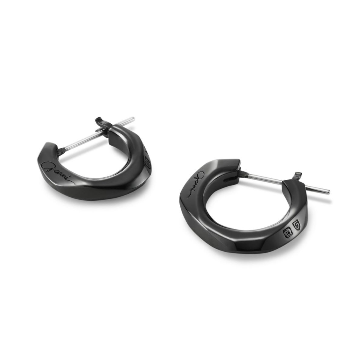 GARNI - 【お取り寄せ注文可能】Crockery Pierce_L 左耳用(BLACK