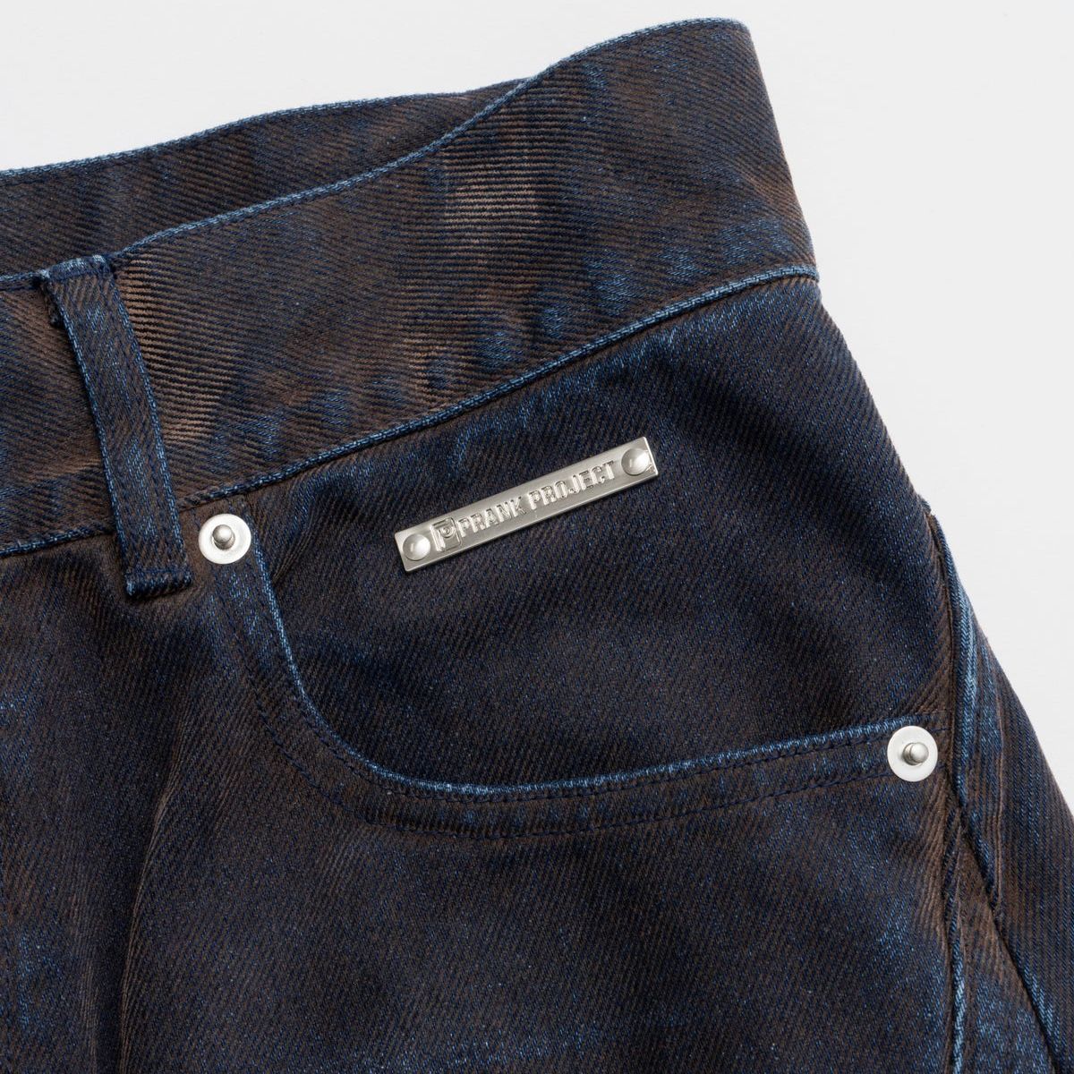 PRANK PROJECT - 【残り一点】Curve Line Flocky Denim | ACRMTSM