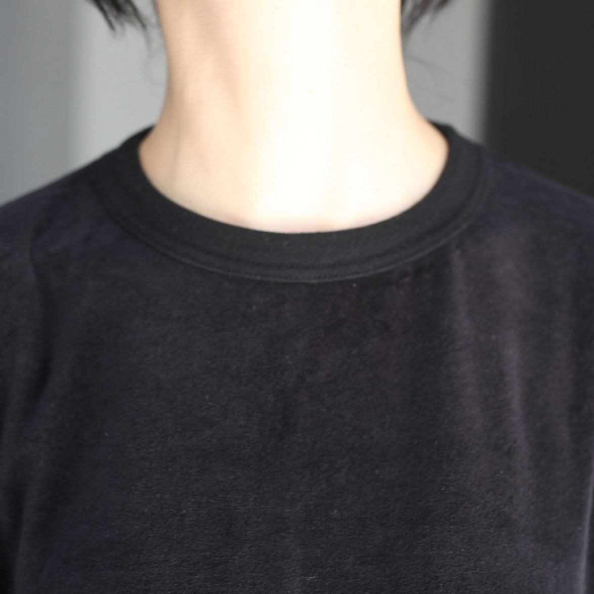 NVRFRGT - 【残りわずか】Velour Double Layer Long Sleeve T-shirt