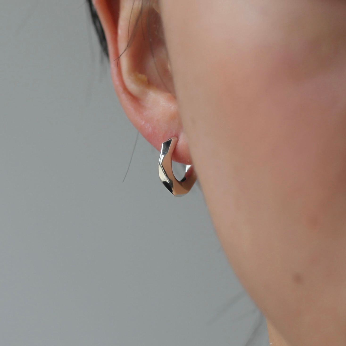 GARNI - 【お取り寄せ注文可能】Crockery Pierce 左耳用(BLACK