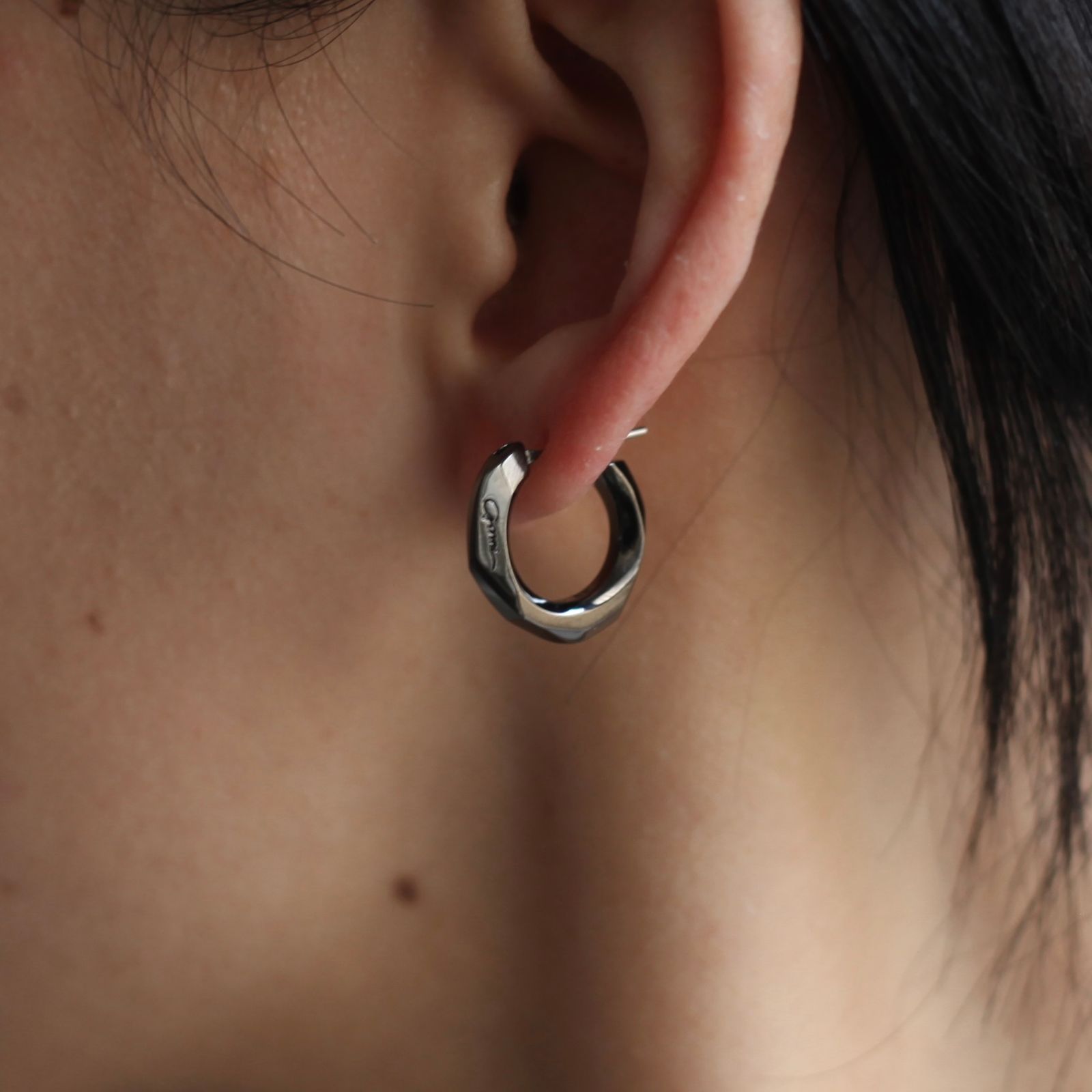 GARNI - 【お取り寄せ注文可能】Crockery Pierce_L 左耳用(BLACK