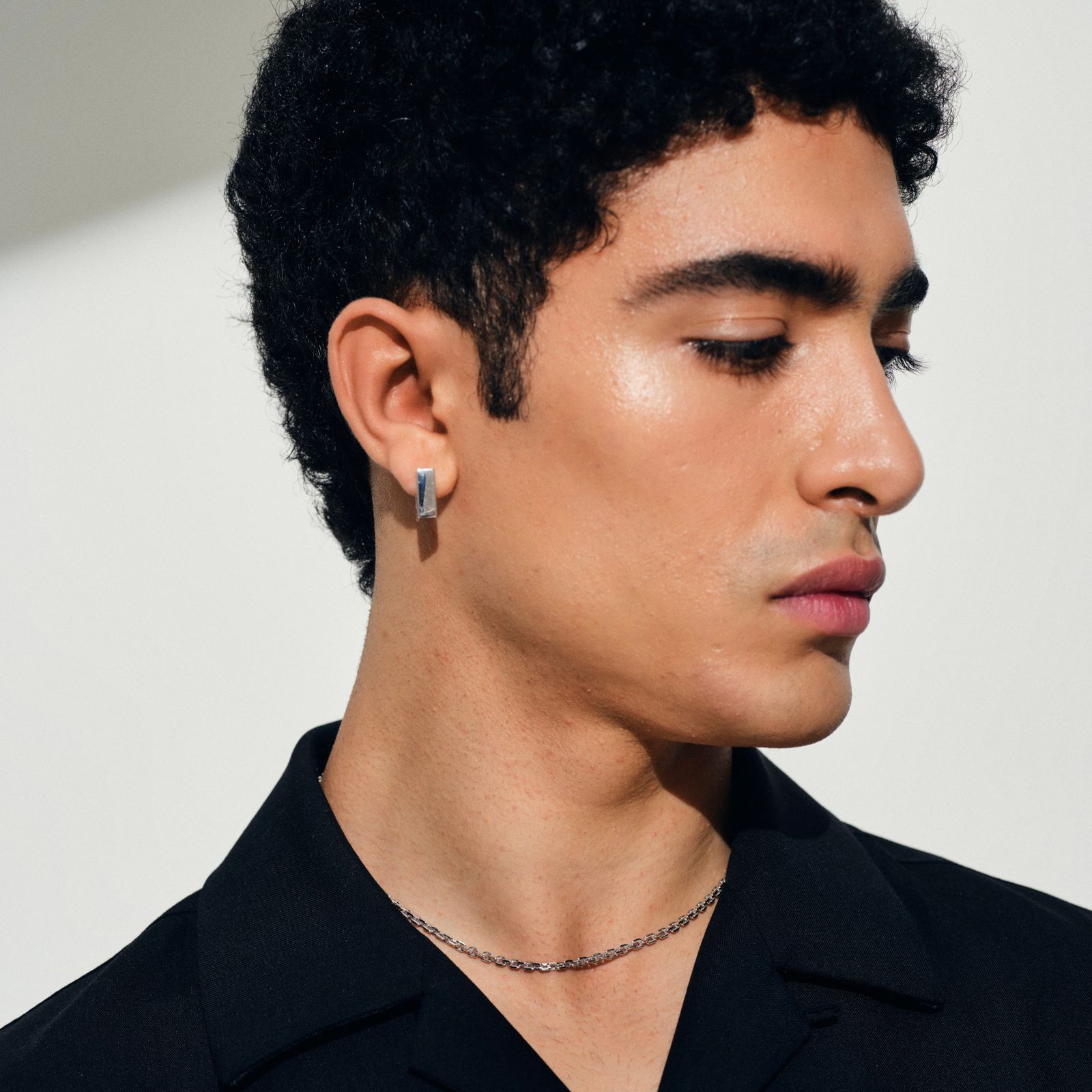 TOMWOOD - 【残り一点】Square Hoops Small(SILVER) | ACRMTSM ONLINE