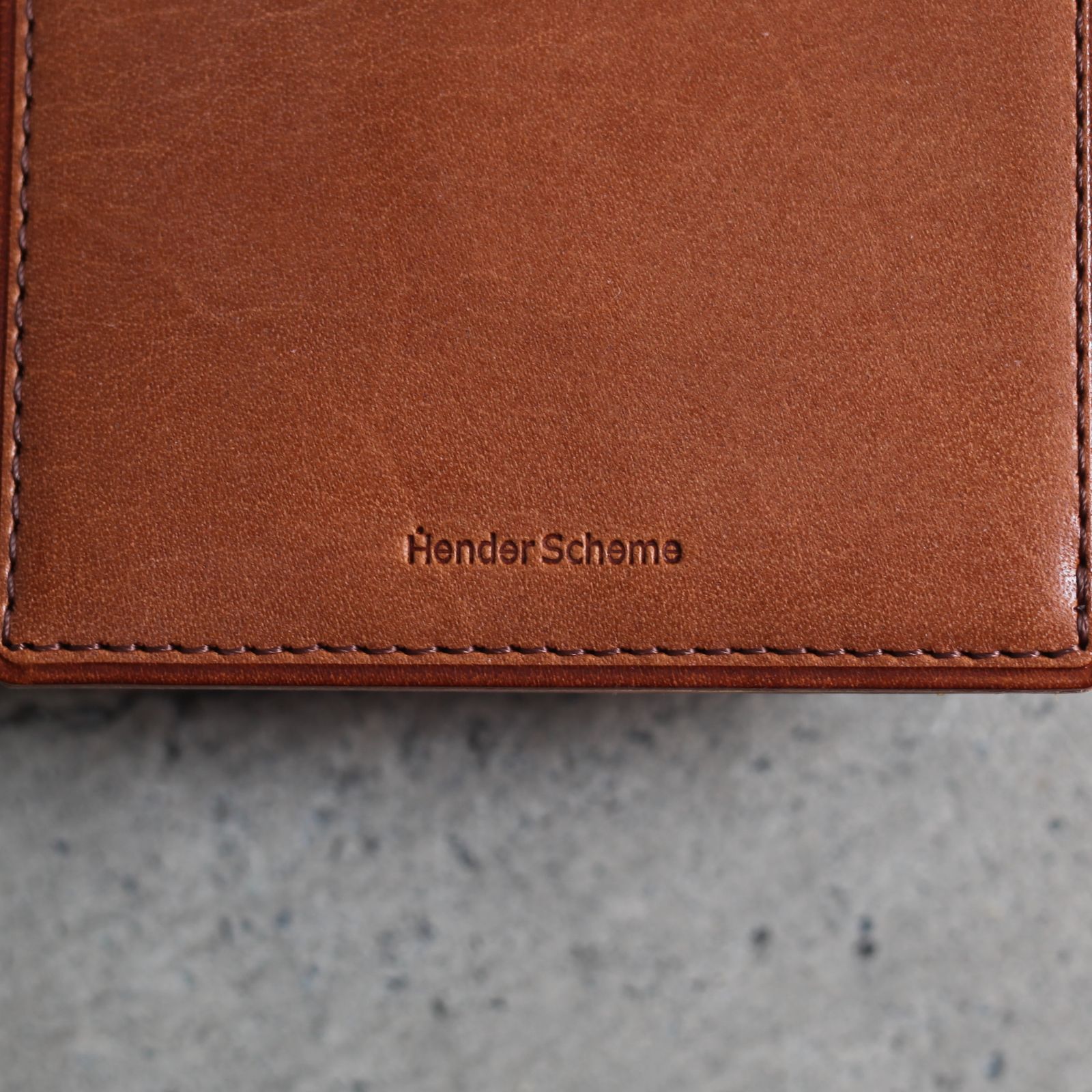 Hender Scheme - 【残りわずか】Half Folded Wallet(BROWN) | ACRMTSM