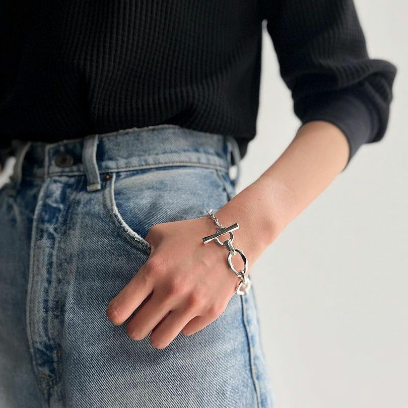 GARNI - 【残り一点】Crockery Mix Chain Bracelet | ACRMTSM ONLINE STORE