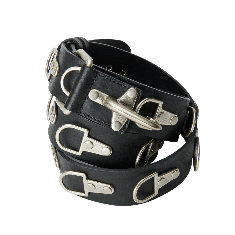 Thug Club - 【残り一点】Full Metal Leather Belt | ACRMTSM ONLINE STORE
