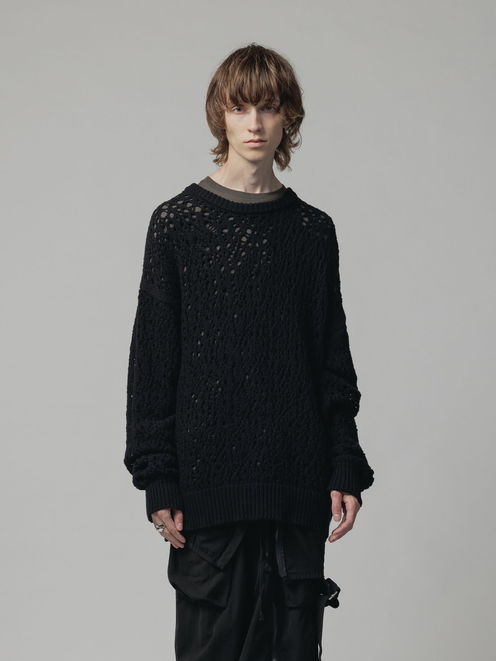 The Viridi-anne - メッシュニット - GREY | ADDICT WEB SHOP