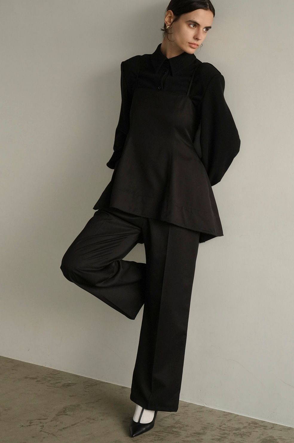 CLANE - ドッキング オールインワン - PEPLUM BUSTIER ALL IN ONE