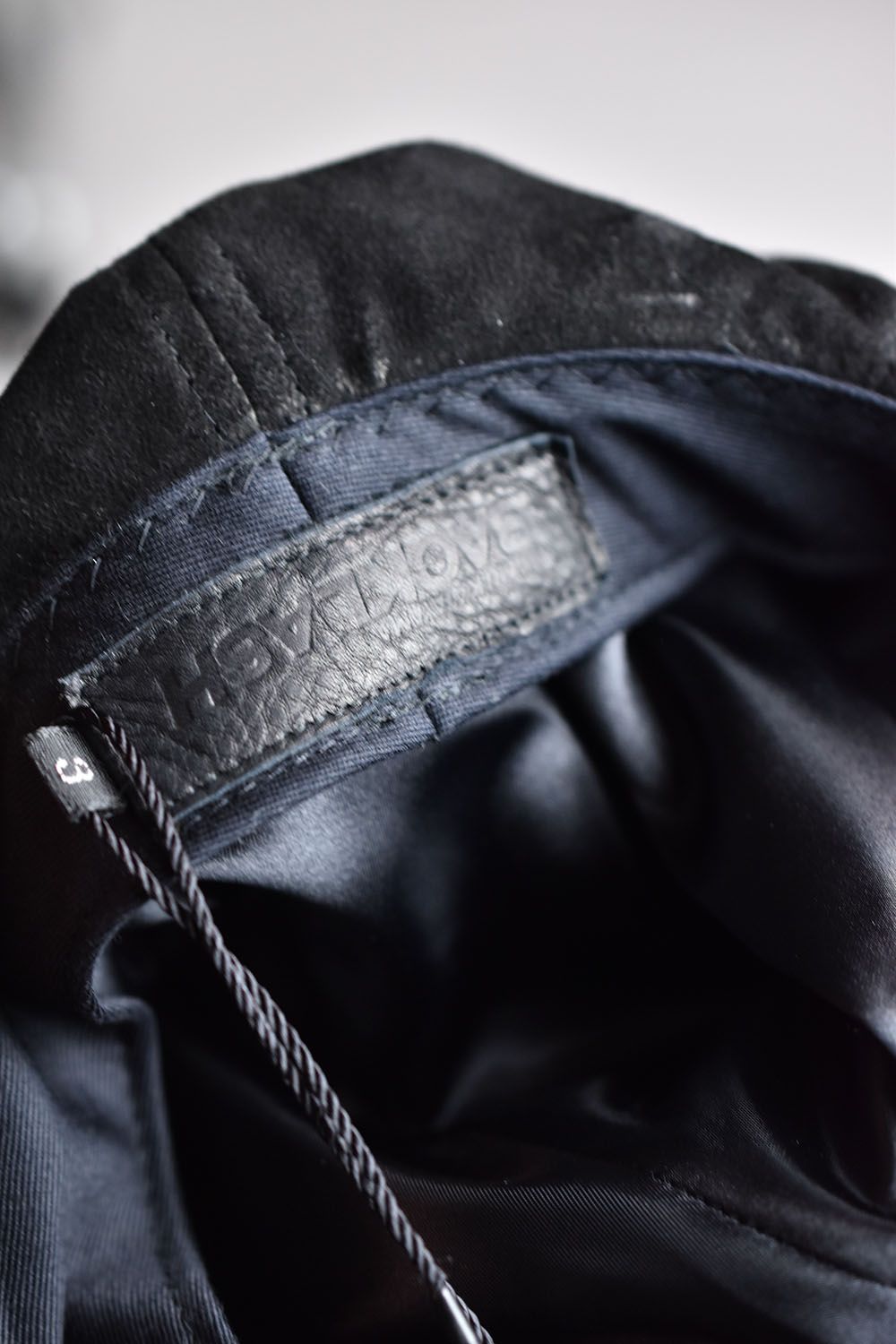 ISAMU KATAYAMA BACKLASH - Kangaroo Suede Casquette