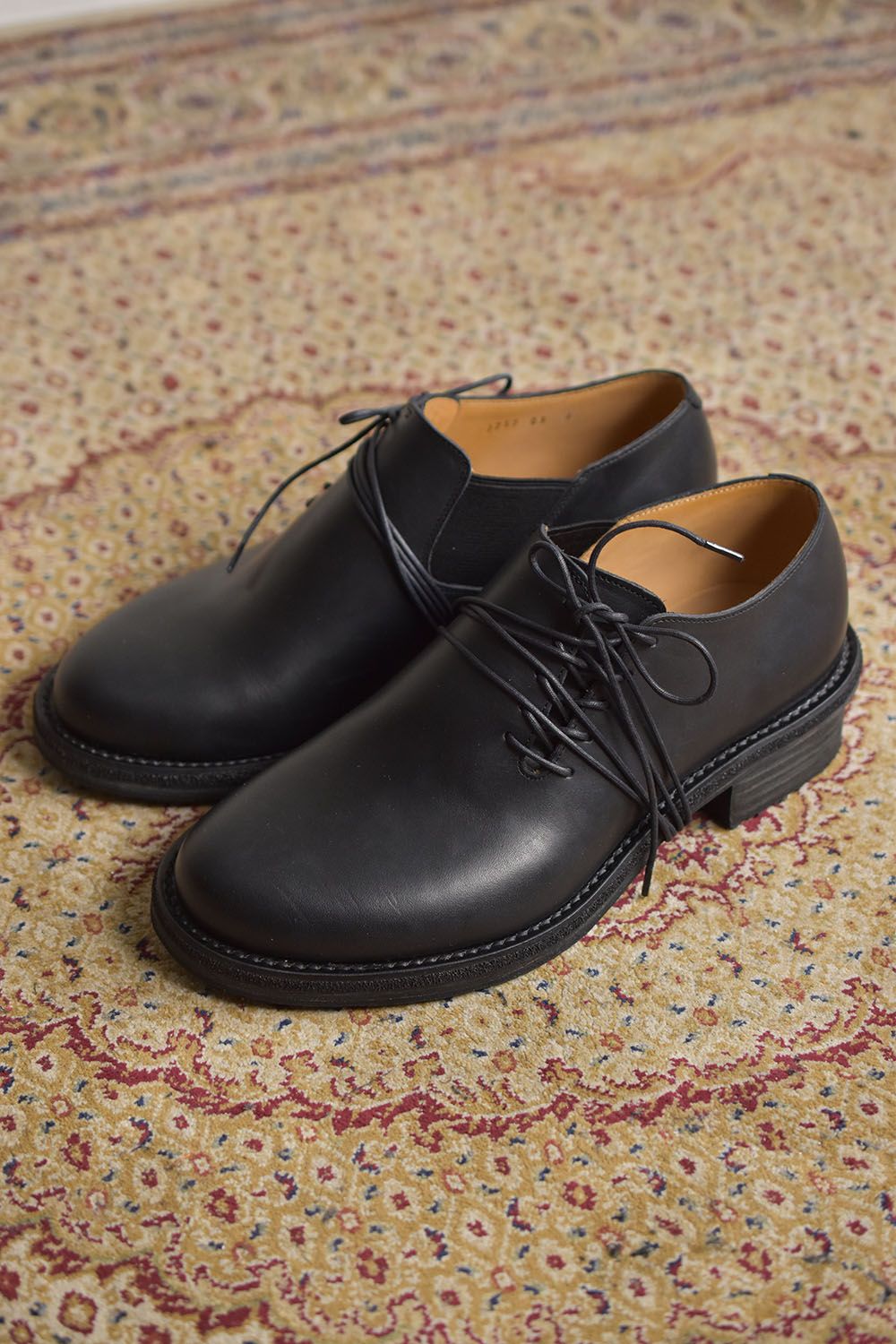 The Viridi-anne - Diagonal Lace up Derby Shoes