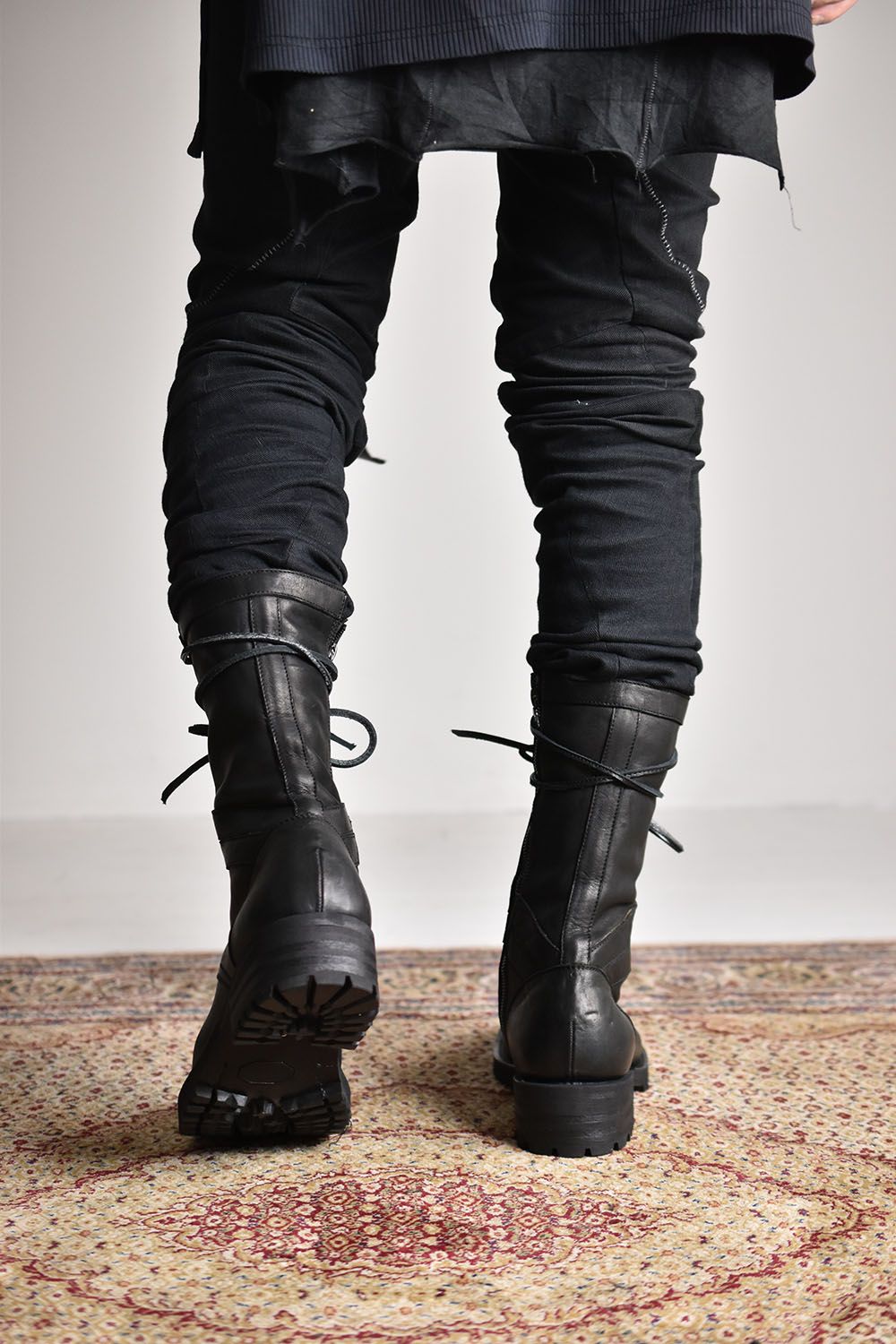 ISAMU KATAYAMA BACKLASH - Double Shoulder Combat Boots