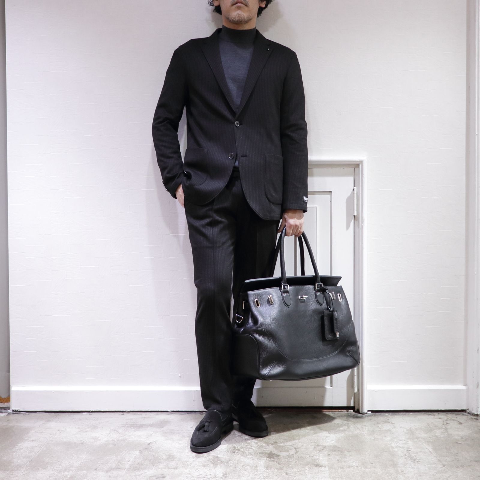 AOURE - アウール ジャージ生地 セットアップ スーツを使用した