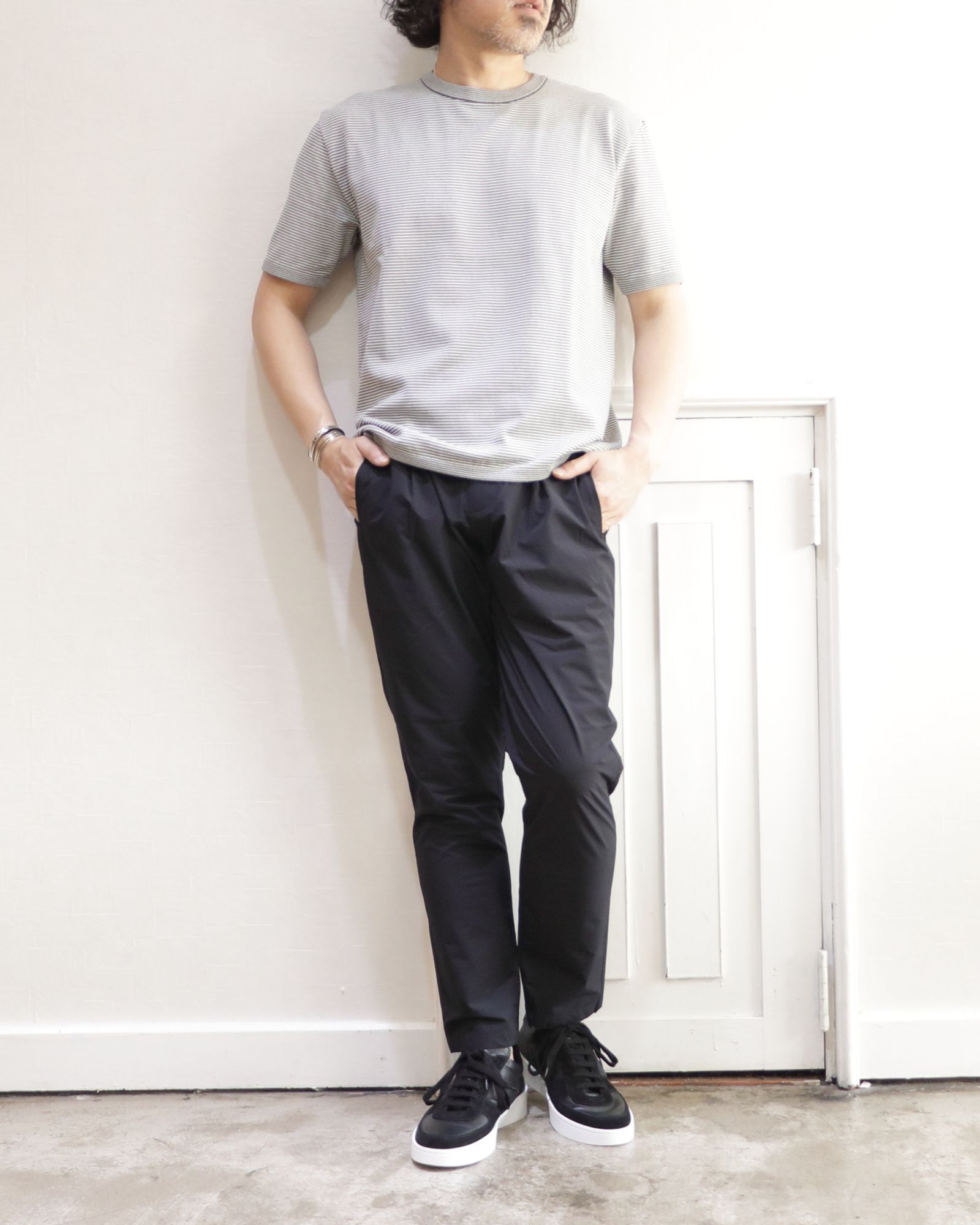 AOURE - アウール フェザークロス ハイストレッチナイロン