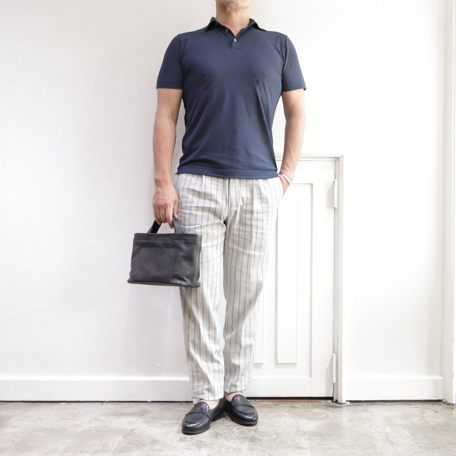 オトナがシンプルにカッコよく着こなせる究極のポロシャツ -ZANONE