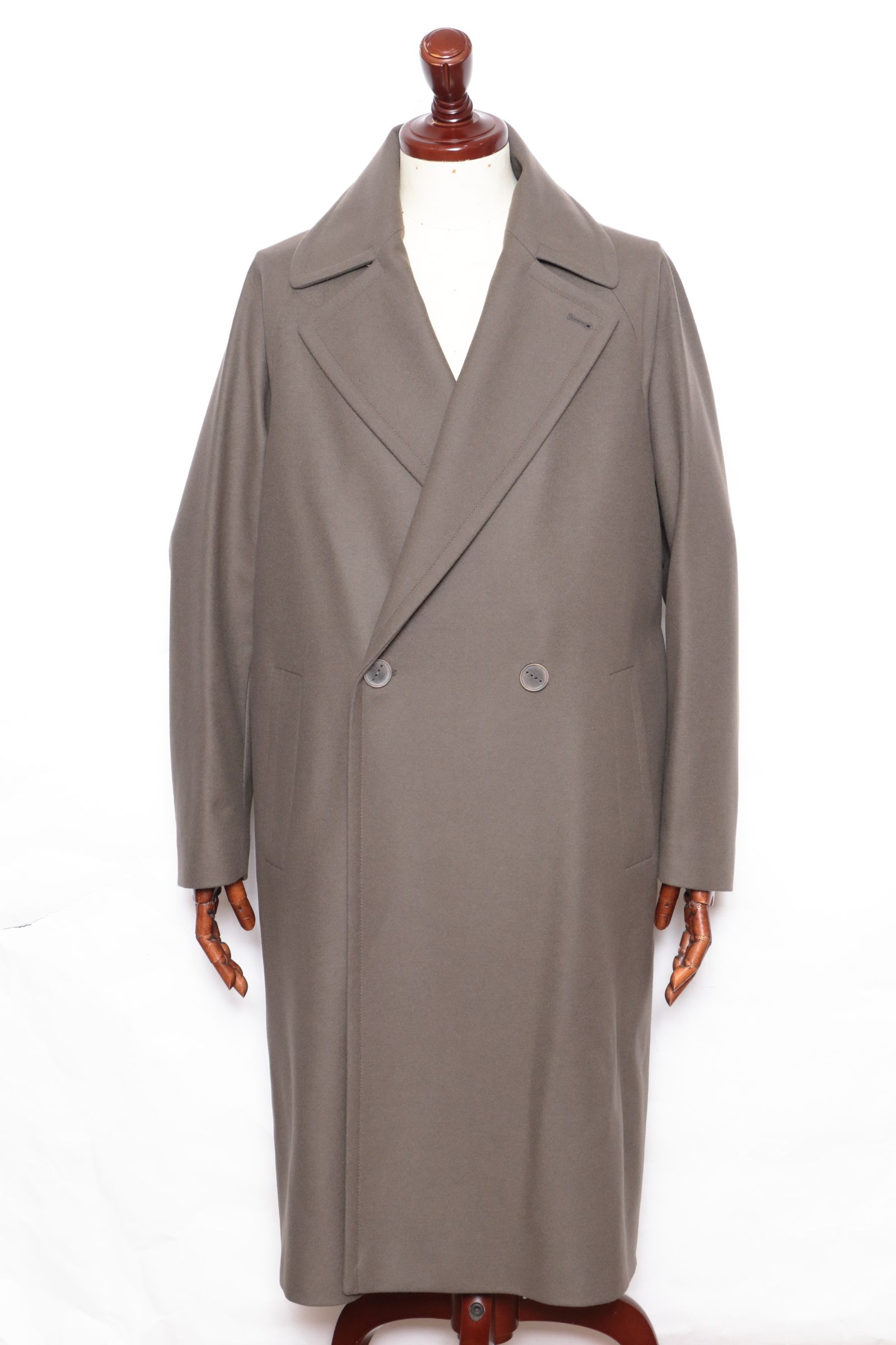 Hevo - BRINDISI - ブリンディジ ウール ベルテッド ダブルコート