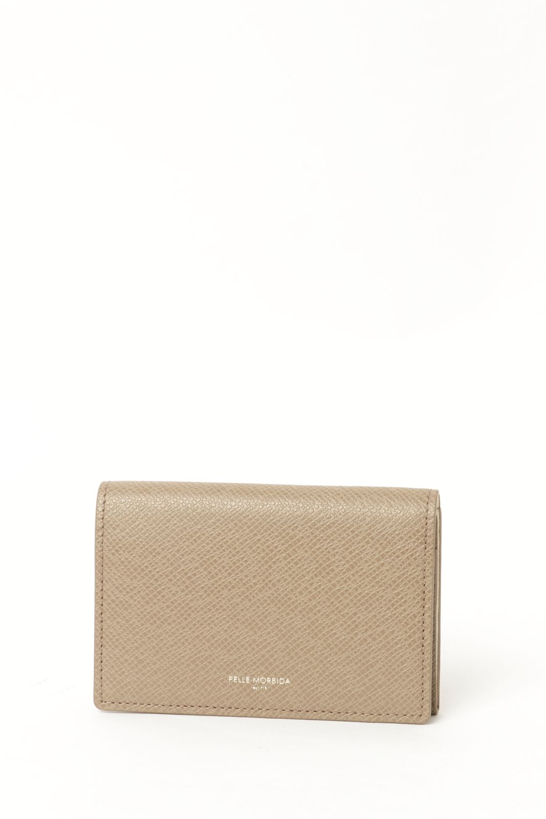 PELLE MORBIDA - Barca バルカ クロム鞣し 型押しレザー 名刺入れ