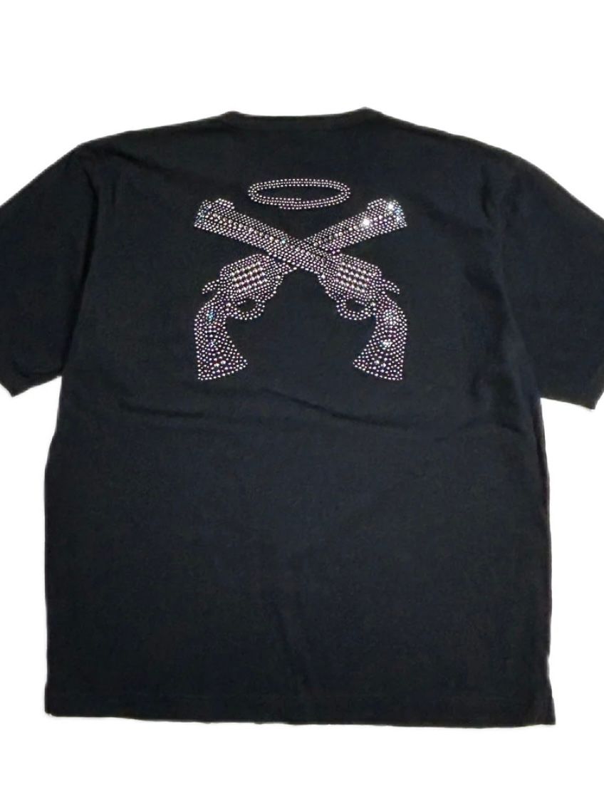 roarguns - FACE TEE /スワロ Tシャツ / ブラック | BRYAN