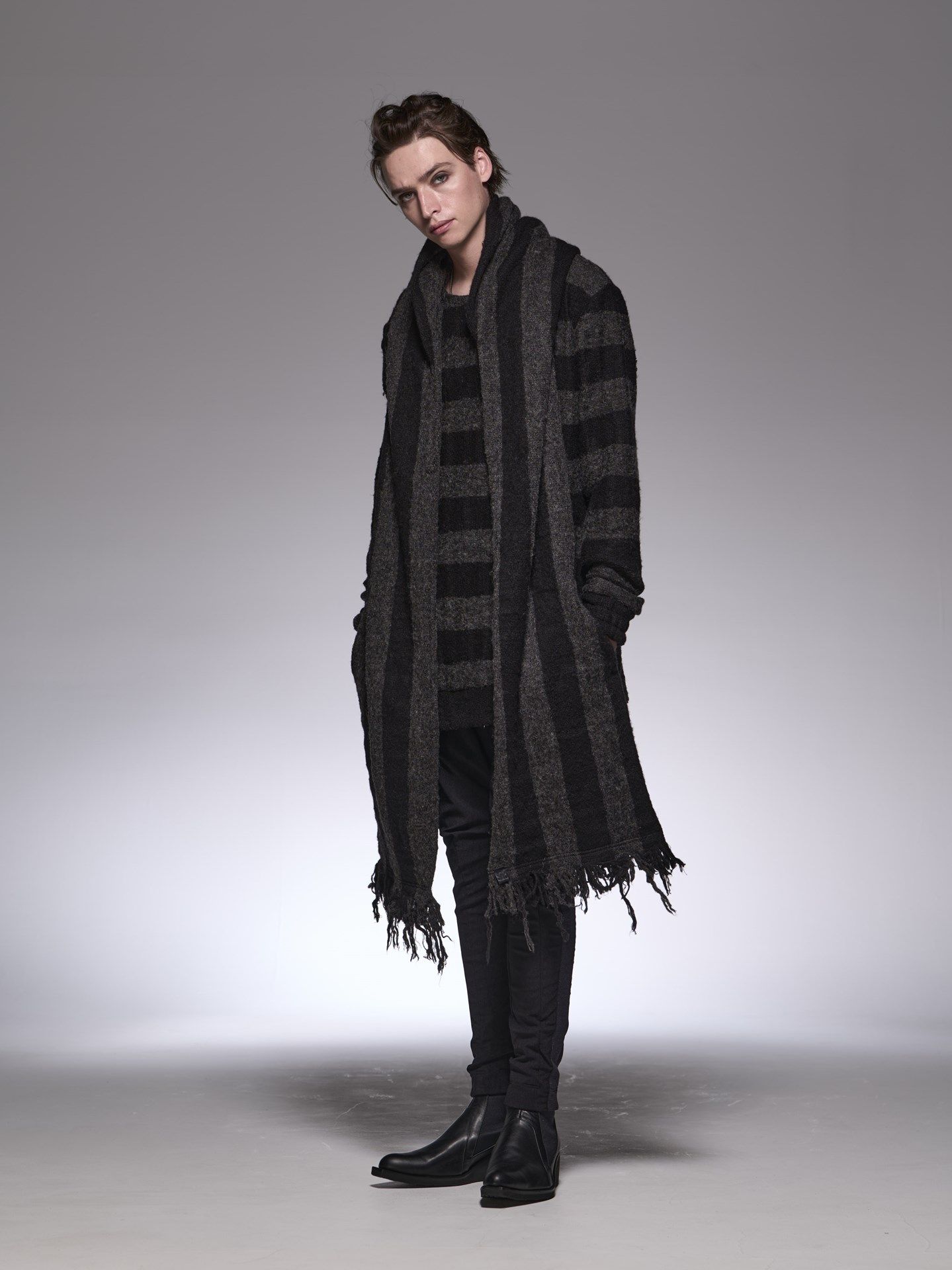 kiryuyrik - HoodMuffler / フードマフラーポケット付き単品